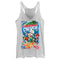 Women's Cap'n Crunch Christmas Crunch Packaging Racerback Tank Top