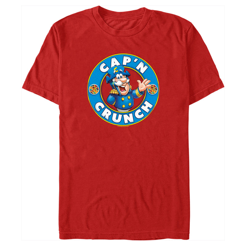 Men's Cap'n Crunch Circle Logo T-Shirt