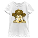 Girl's Cap'n Crunch Retro Portrait T-Shirt