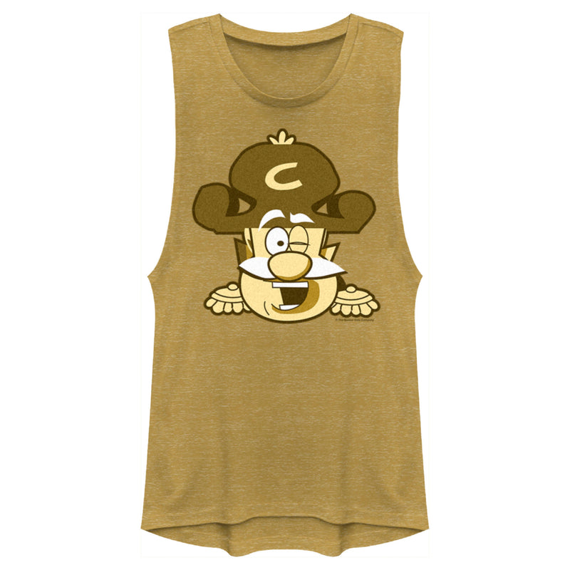 Junior's Cap'n Crunch Retro Portrait Festival Muscle Tee