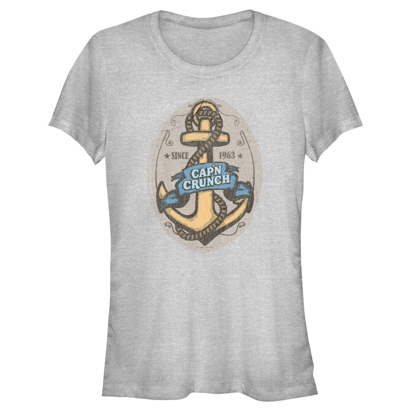 Junior's Cap'n Crunch Anchor Tattoo T-Shirt