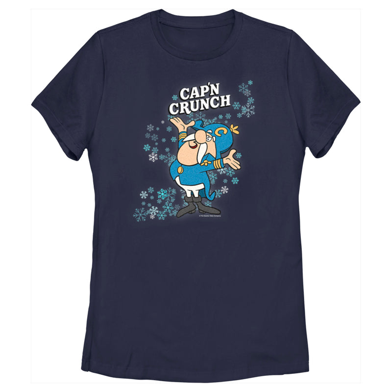 Women's Cap'n Crunch Retro Snowflakes T-Shirt