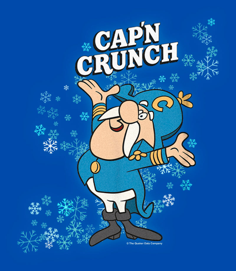 Boy's Cap'n Crunch Retro Snowflakes T-Shirt