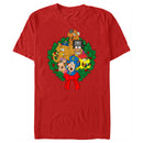 Men's Cap'n Crunch Christmas Crew Wreath T-Shirt