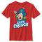 Boy's Cap'n Crunch Christmas Lights Logo T-Shirt