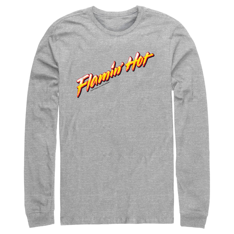 Men's Cheetos Flamin' Hot Logo Long Sleeve Shirt