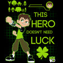 Men's Ben 10 Doesn't Need Luck T-Shirt