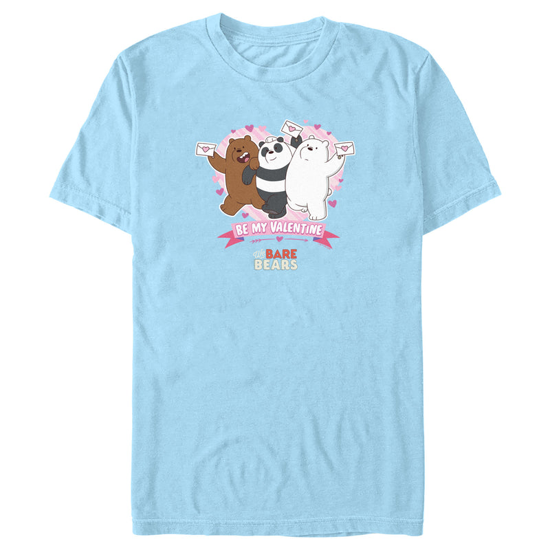 Men's We Bare Bears Be My Valentine T-Shirt