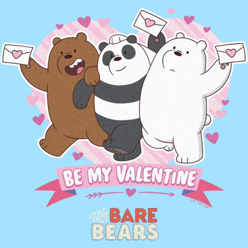 Men's We Bare Bears Be My Valentine T-Shirt