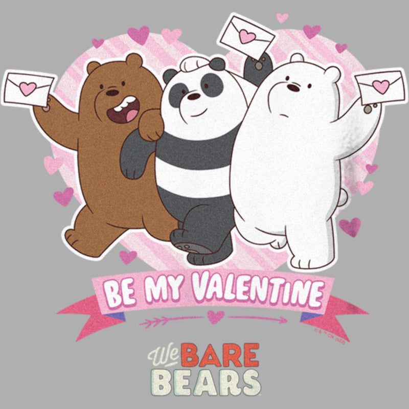 Boy's We Bare Bears Be My Valentine T-Shirt