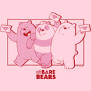 Junior's We Bare Bears Valentine's Day Letters T-Shirt