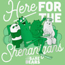 Girl's We Bare Bears Here for Shenanigans T-Shirt
