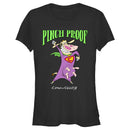 Junior's Cow and Chicken St. Patrick’s Day Pinch Proof T-Shirt
