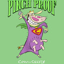 Girl's Cow and Chicken St. Patrick’s Day Pinch Proof T-Shirt