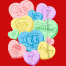 Boy's Dexter's Laboratory Valentine's Day Conversation Hearts T-Shirt