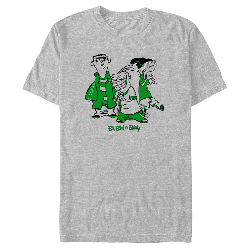 Men's Ed, Edd n Eddy Green Characters T-Shirt