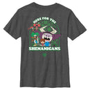 Boy's Foster's Home for Imaginary Friends Here for the Shenanigans T-Shirt