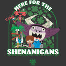 Boy's Foster's Home for Imaginary Friends Here for the Shenanigans T-Shirt