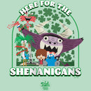 Girl's Foster's Home for Imaginary Friends Here for the Shenanigans T-Shirt