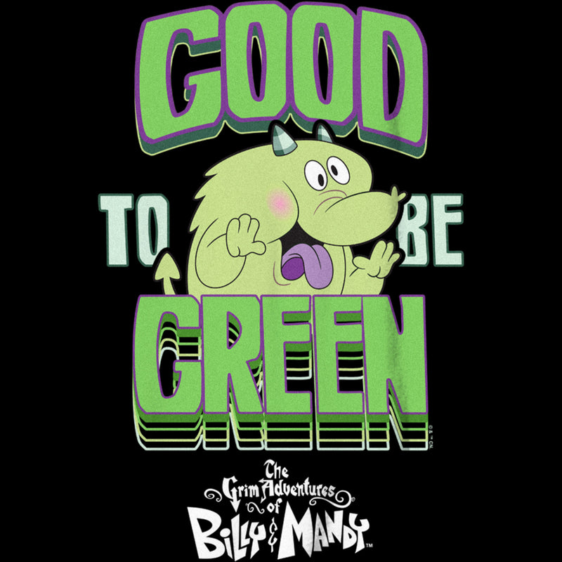 Boy's The Grim Adventures of Billy & Mandy Good to Be Green T-Shirt