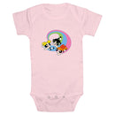 Infant's The Powerpuff Girls Circle Flight Trio Onesie