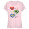 Junior's The Powerpuff Girls Valentine's Day Conversation Hearts T-Shirt