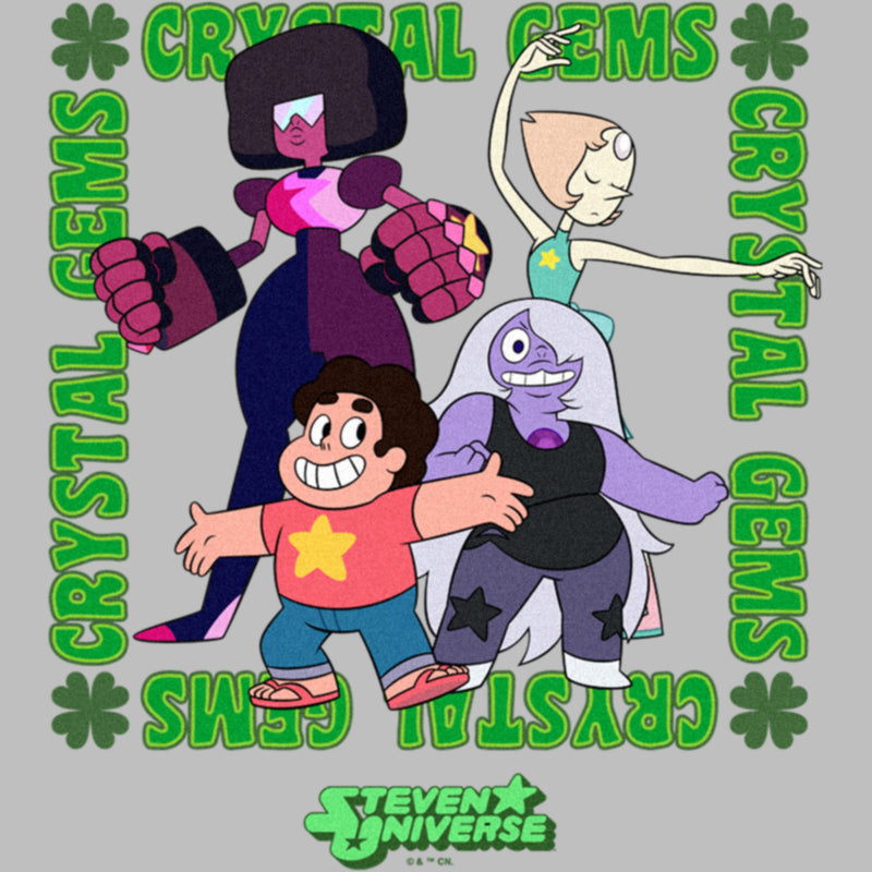 Junior's Steven Universe Crystal Gems Frame T-Shirt