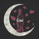 Junior's Coca Cola Distressed Fall Crescent Moon T-Shirt