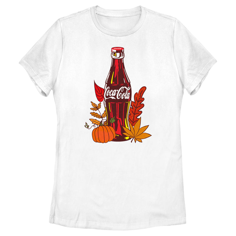 Women's Coca Cola Autumn Icons T-Shirt