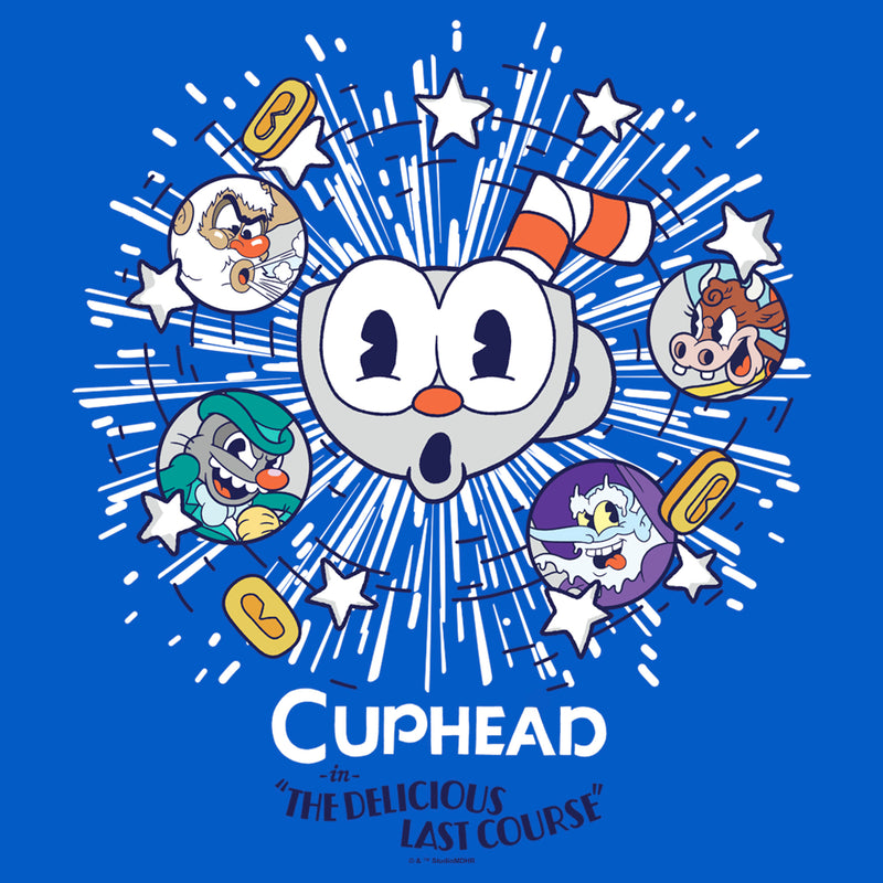 Men's Cuphead The Delicious Last Course Mind Blown T-Shirt