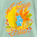 Girl's Care Bears Bedtime Bear I Love Fall T-Shirt