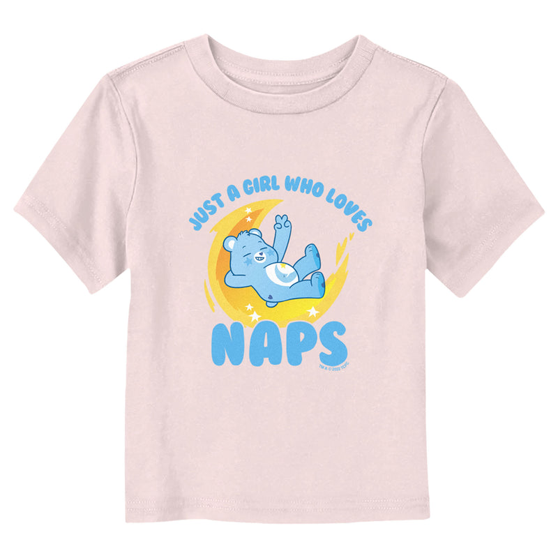 Toddler's Care Bears Bedtime Bear Girl Who Loves Naps T-Shirt