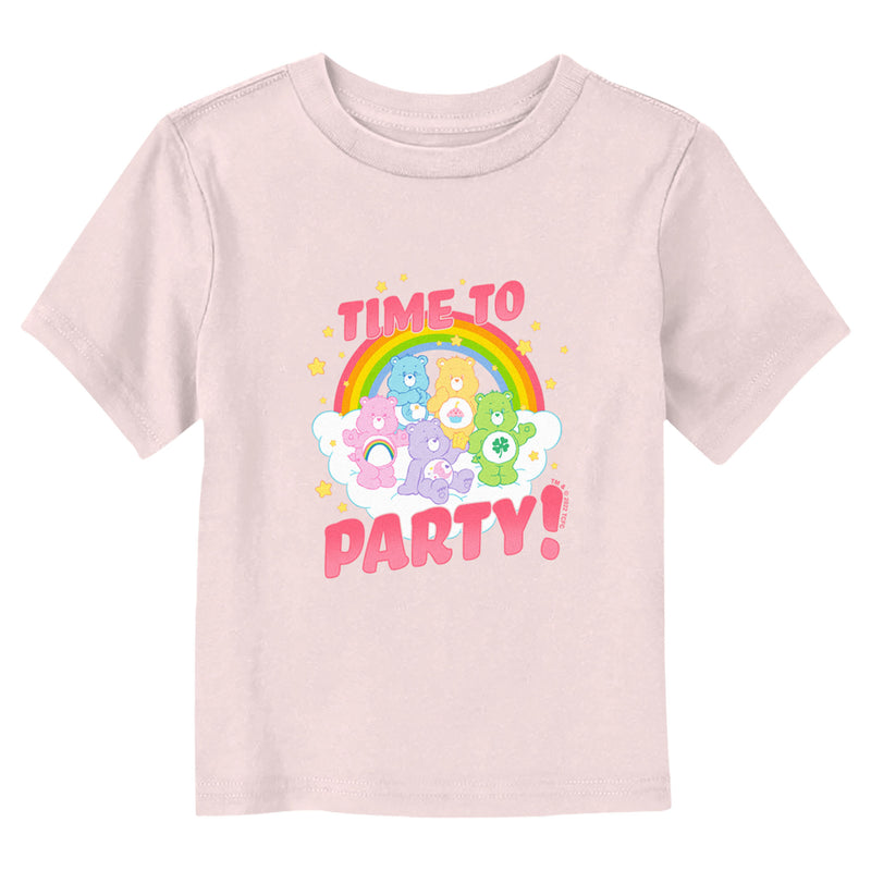 Toddler's Care Bears Time to Party Rainbow T-Shirt