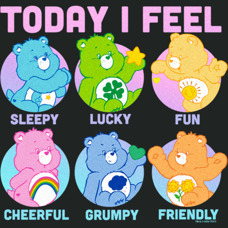 Women's Care Bears Today I Feel Emotions T-Shirt