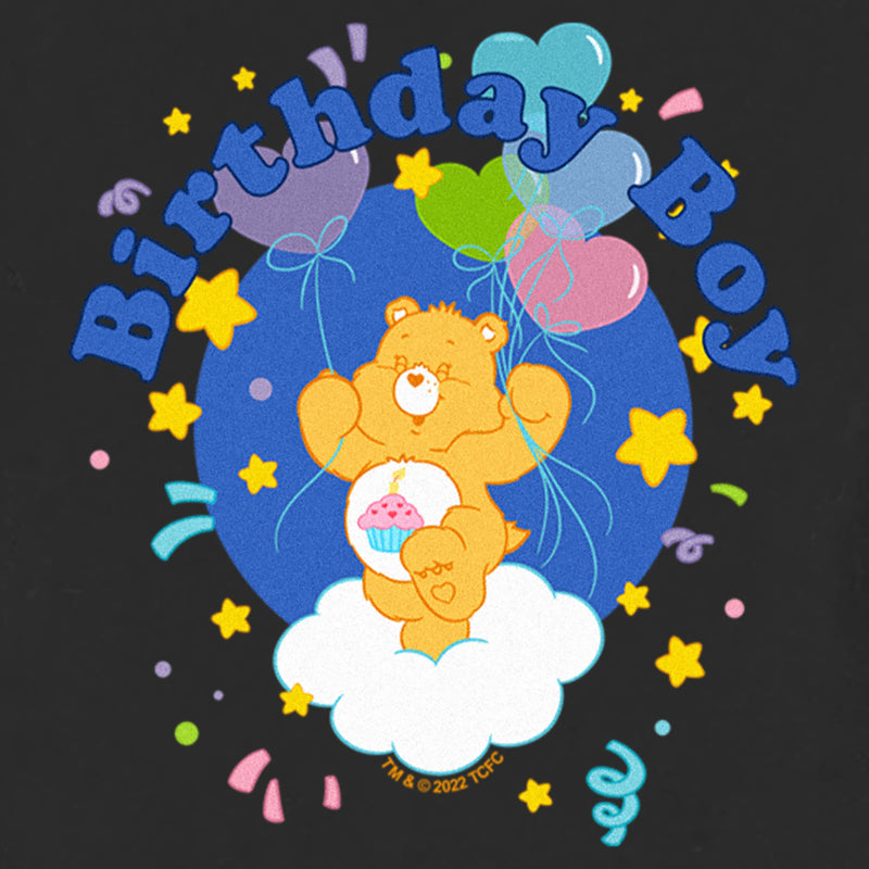 Toddler's Care Bears Birthday Bear Boy Balloons T-Shirt