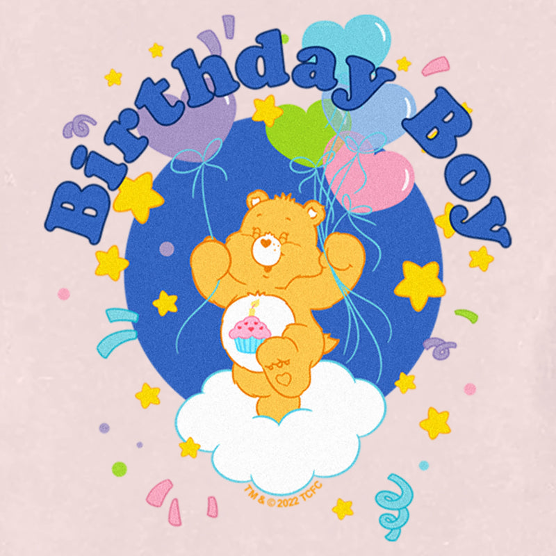 Toddler's Care Bears Birthday Bear Boy Balloons T-Shirt