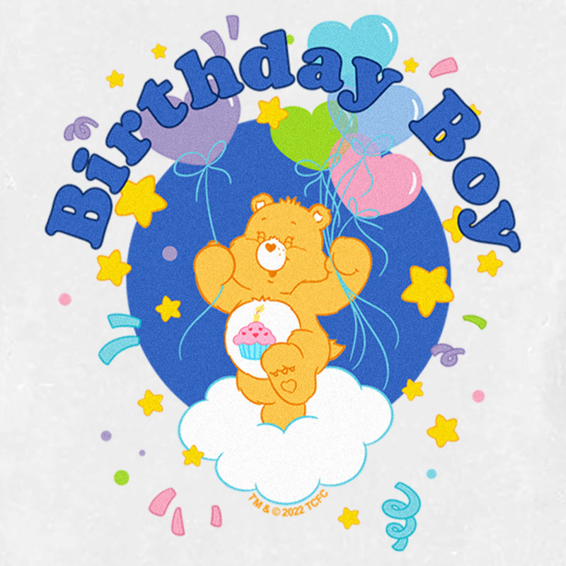 Toddler's Care Bears Birthday Bear Boy Balloons T-Shirt