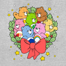 Women's Care Bears Christmas Wreath Bears T-Shirt