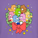 Junior's Care Bears Christmas Wreath Bears T-Shirt