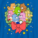Boy's Care Bears Christmas Wreath Bears T-Shirt