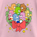 Girl's Care Bears Christmas Wreath Bears T-Shirt