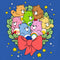 Toddler's Care Bears Christmas Holly Wreath Bears T-Shirt