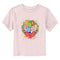 Toddler's Care Bears Christmas Holly Wreath Bears T-Shirt