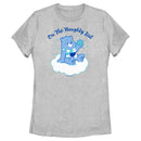 Women's Care Bears Christmas Grumpy Bear On the Naughty List T-Shirt