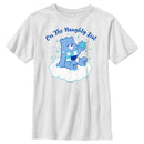 Boy's Care Bears Christmas Grumpy Bear On the Naughty List T-Shirt
