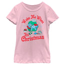 Girl's Care Bears Bedtime Bear Wake Me When It's Christmas T-Shirt