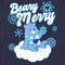 Women's Care Bears Christmas Grumpy Bear Beary Merry T-Shirt