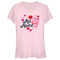 Junior's Care Bears Valentine’s Day Love-A-Lot Bear All Heart T-Shirt