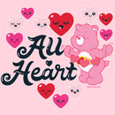 Junior's Care Bears Valentine’s Day Love-A-Lot Bear All Heart T-Shirt