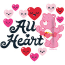 Boy's Care Bears Valentine’s Day Love-A-Lot Bear All Heart T-Shirt